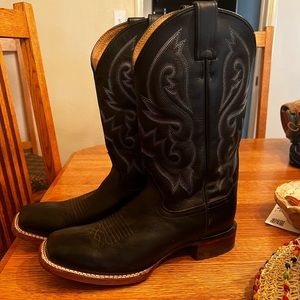 Cody James mens side 8.5 black boots